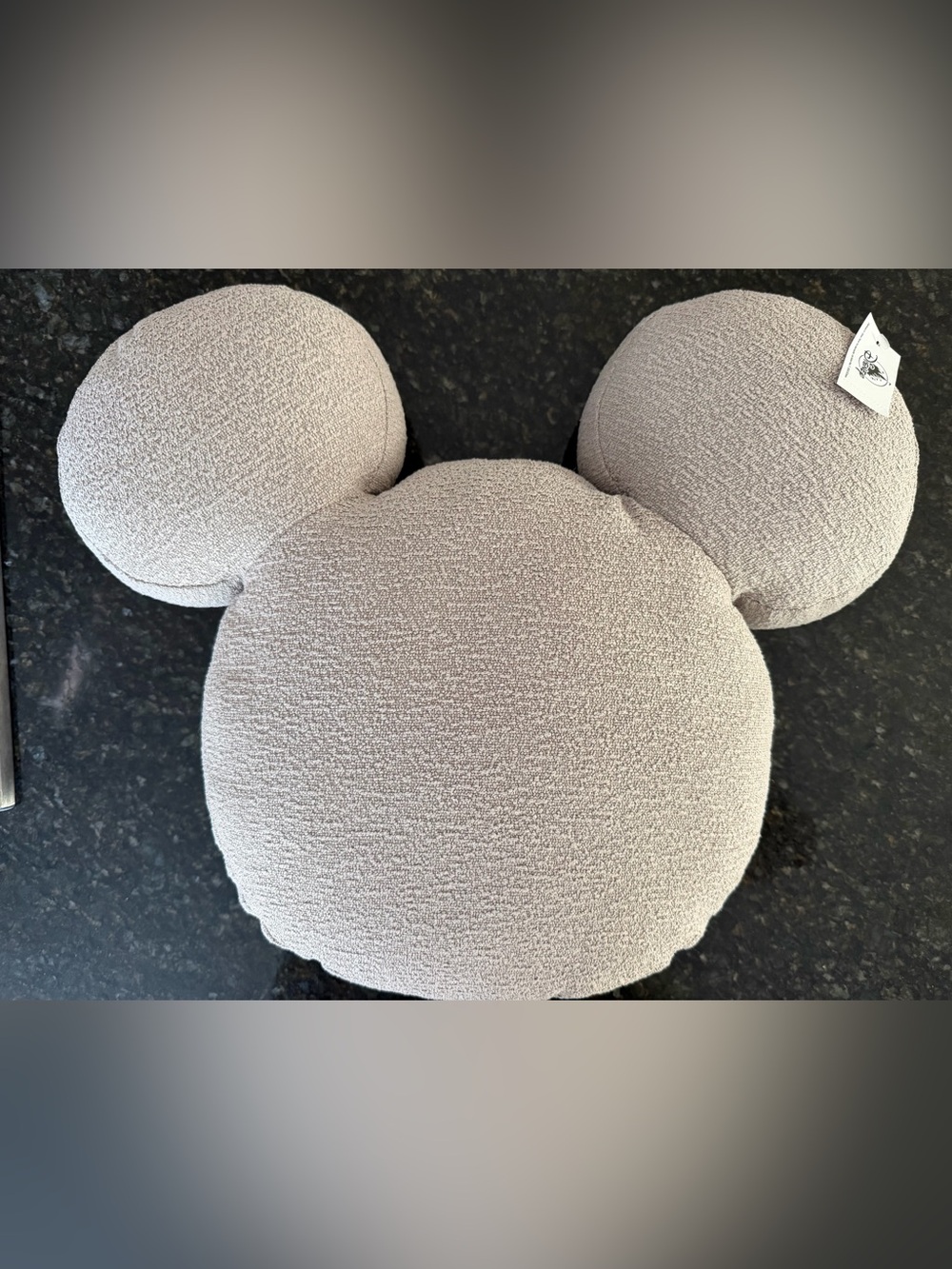 Disney Parks Mickey Mouse Icon Throw Pillow 18" x 15" Home Collection